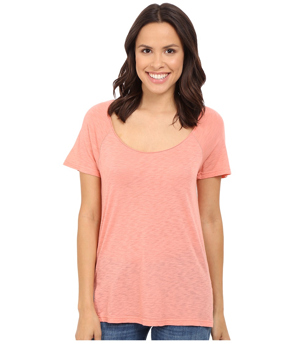 Splendid - Slub Jersey Raglan Tee (Rosette) Women