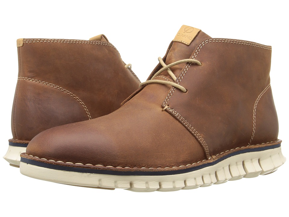 Cole Haan - Zerogrand Stitchout Chukka (Woodbury Waxy) Men