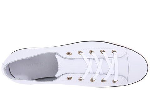 chuck taylor all star platform egret white black