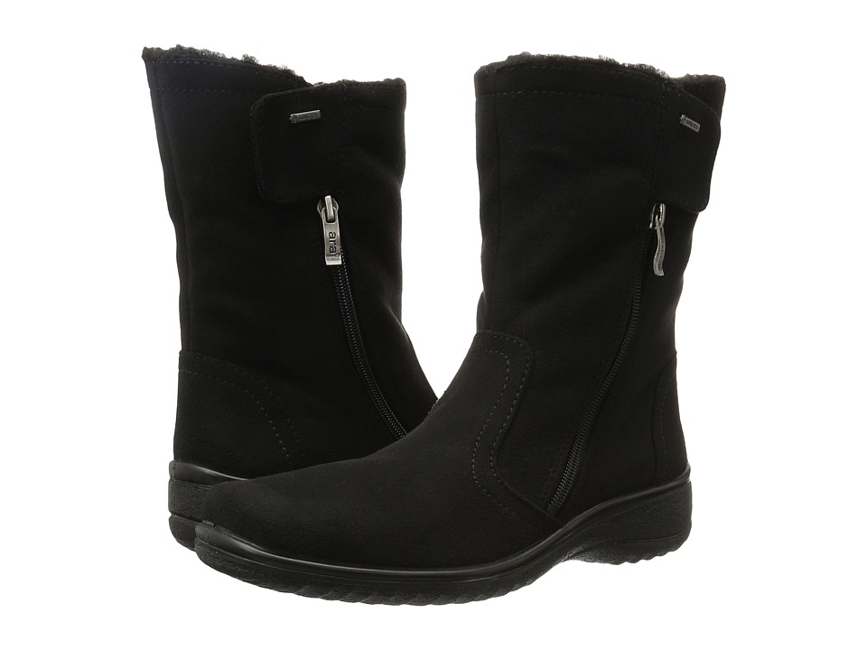 ara Mayfield (Black Microsuede) Women