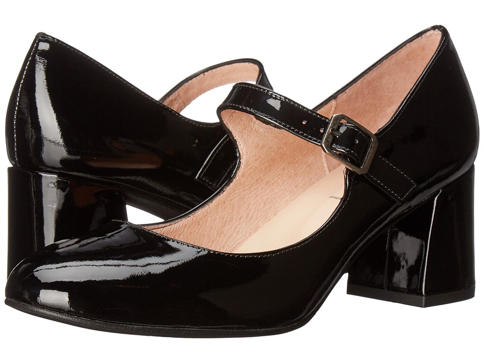 French Sole - Tycoon (Black Patent) Women