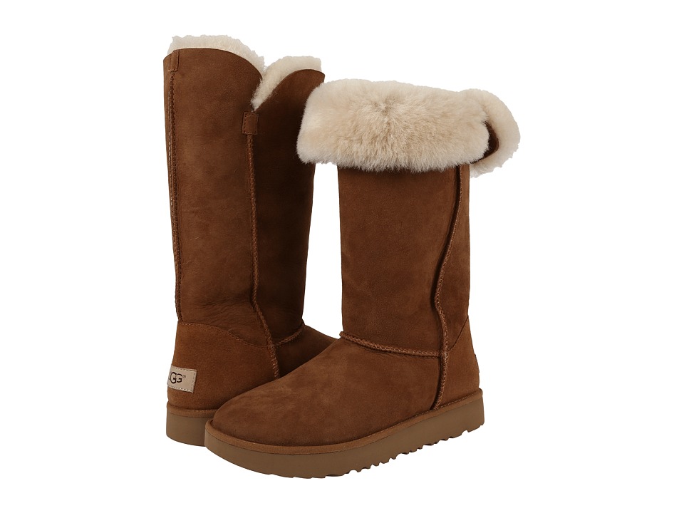 UGG Classic Cuff Tall (Chestnut) Women