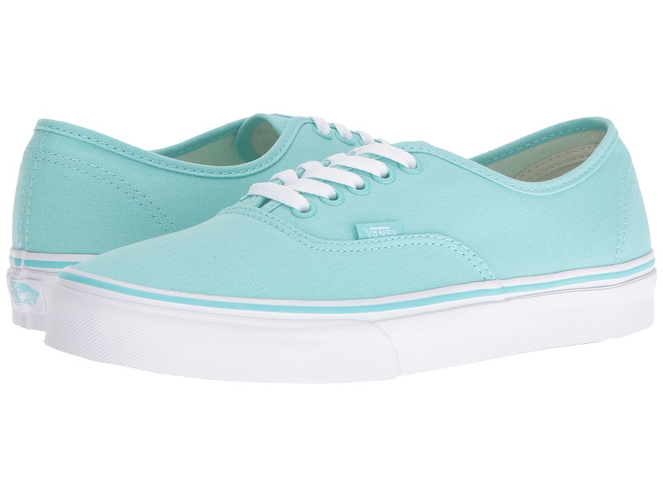 Vans Authentic (Aruba Blue/True White) Skate Shoes