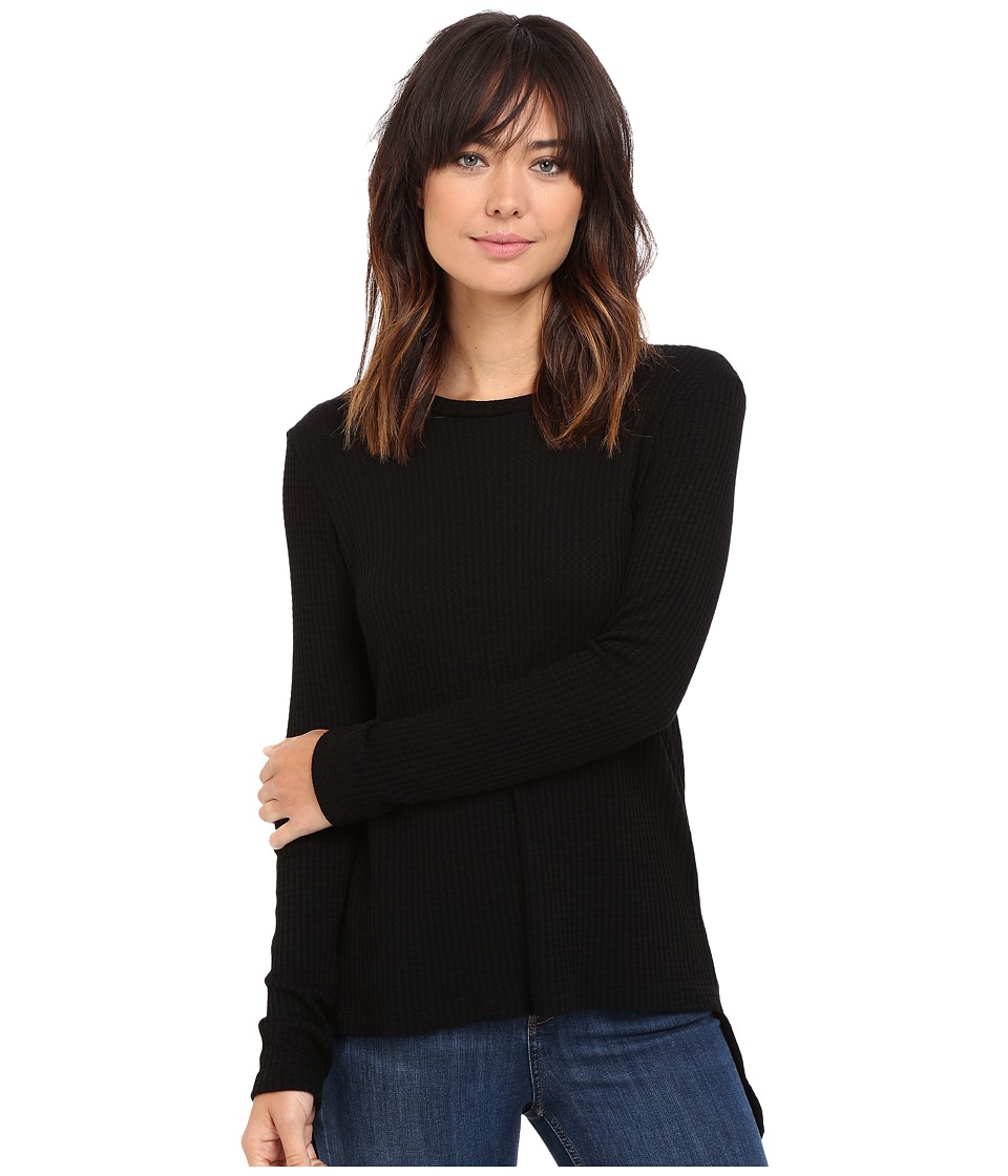 LNA - Waffle Ace Sweater (Black) Women