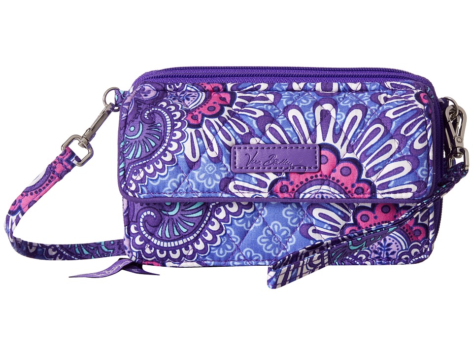 Vera Bradley - All in One Crossbody for iPhone 6+ (Lilac Tapestry) Clutch Handbags
