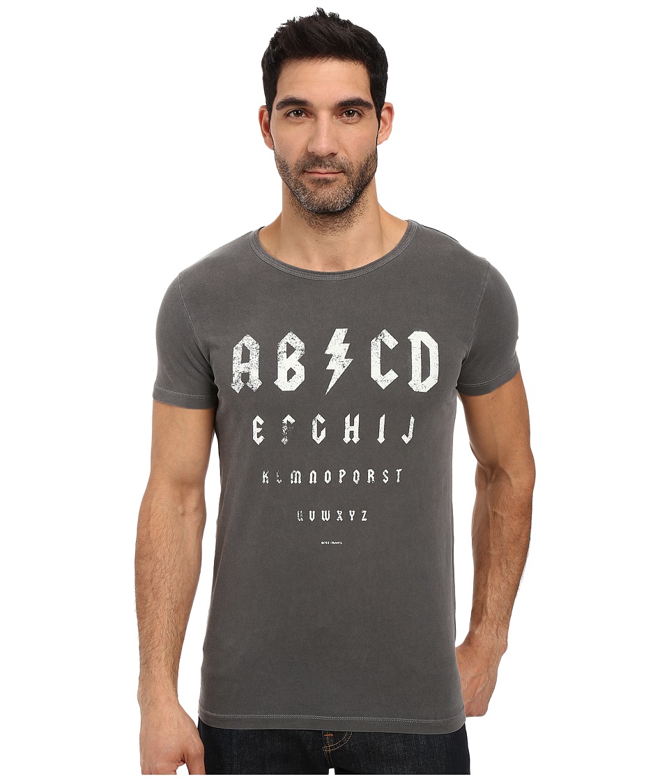 BOSS Orange - Traprock Concert Print T-Shirt (Black) Men