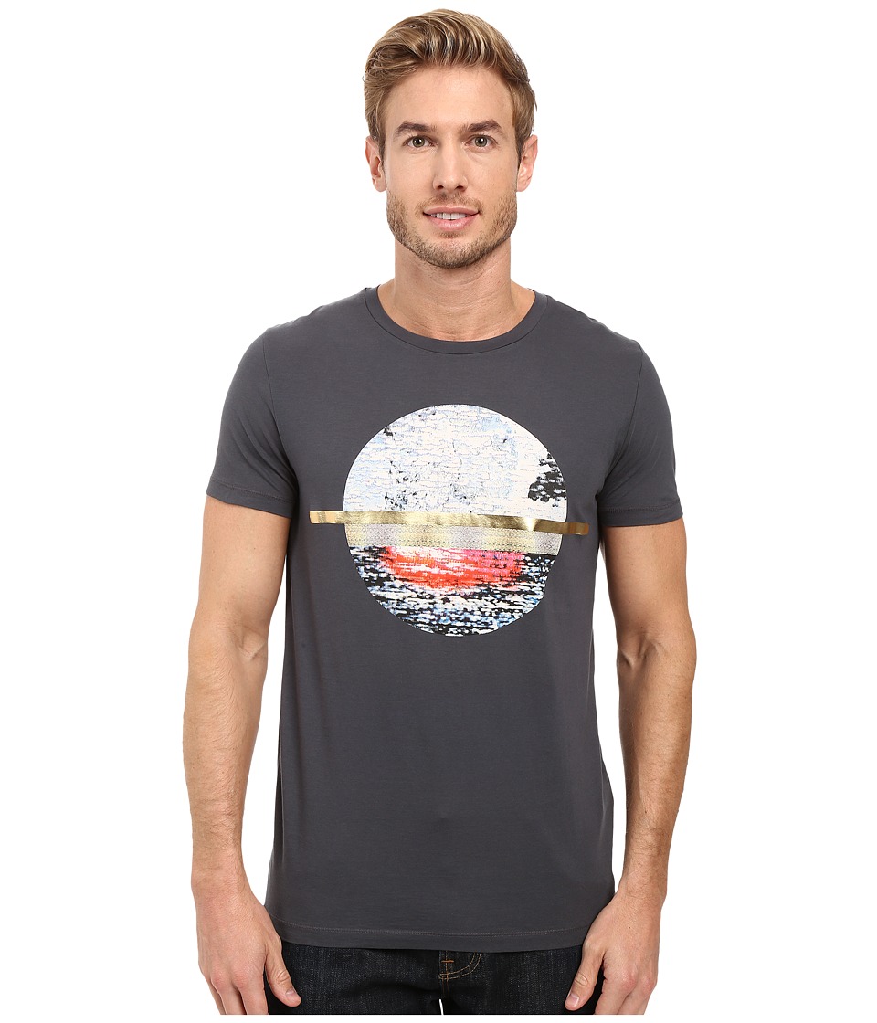 BOSS Orange - Tay 3 Printed T-Shirt (Blue) Men