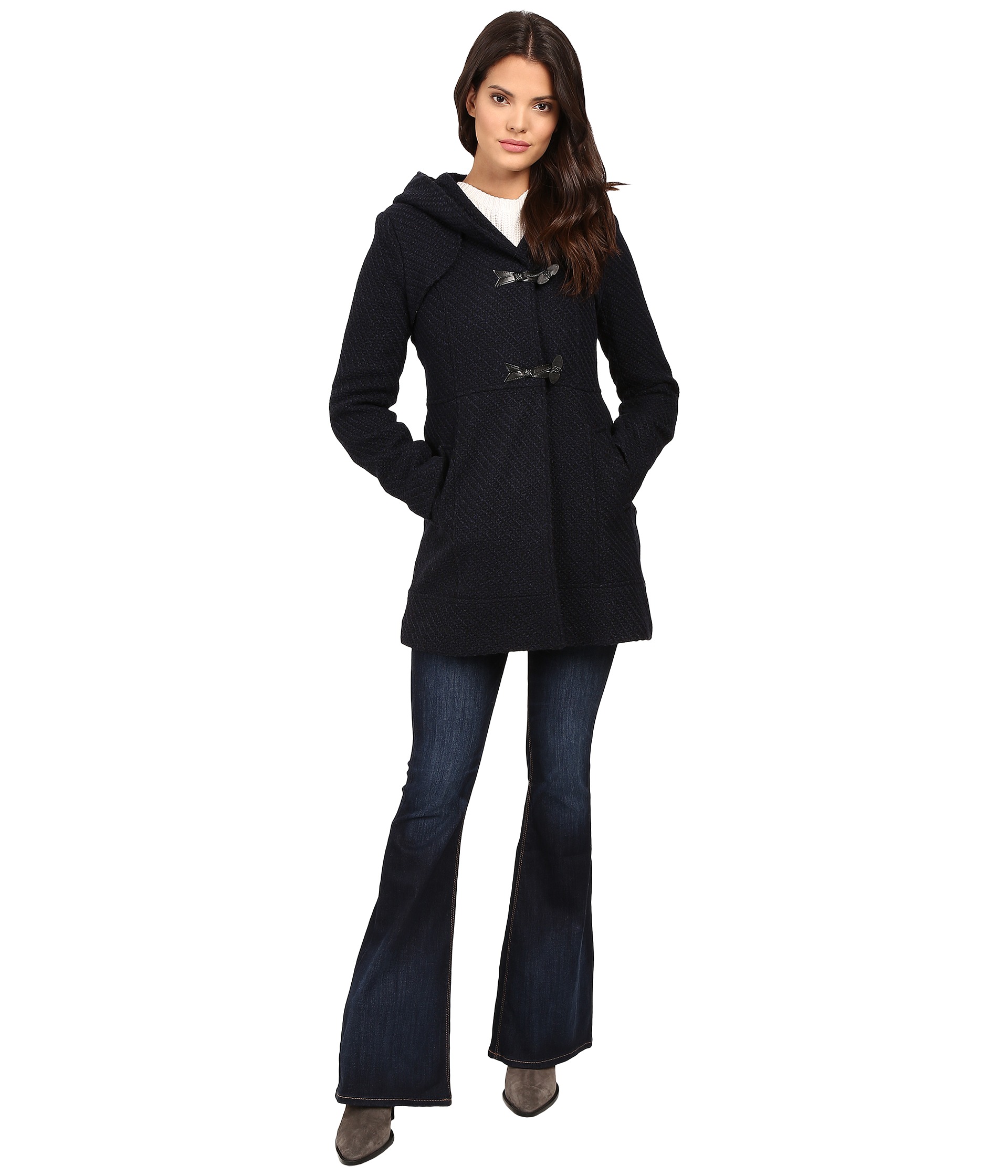 Coats & Outerwear Pea Coats | Shipped Free at Zappos