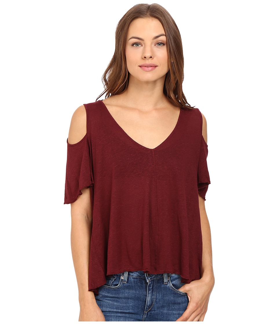Free People - Bittersweet Tee (Wine) Women