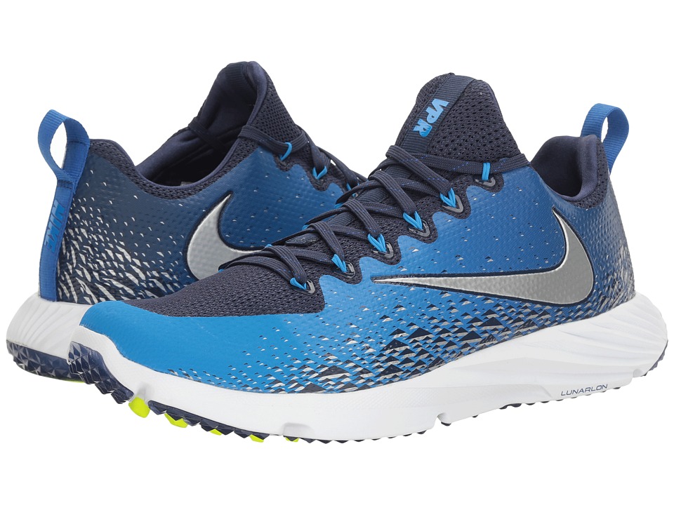 Nike Vapor Speed Turf (Midnight Navy/Metallic Silver/Photo Blue) Men