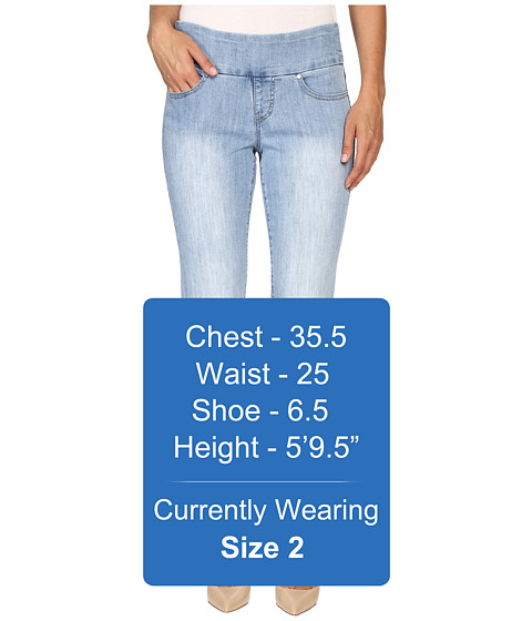 Jag Jeans Peri Pull-On Straight Comfort Denim Jeans in Southern Sky ...