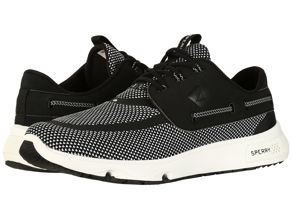 Sperry 7 Seas 3-Eye (Black/White) Men