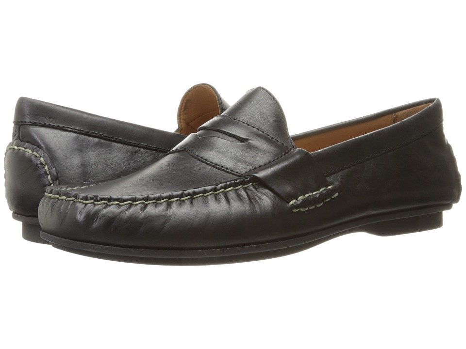 Polo Ralph Lauren Abner (Black Smooth Oil Leather) Men