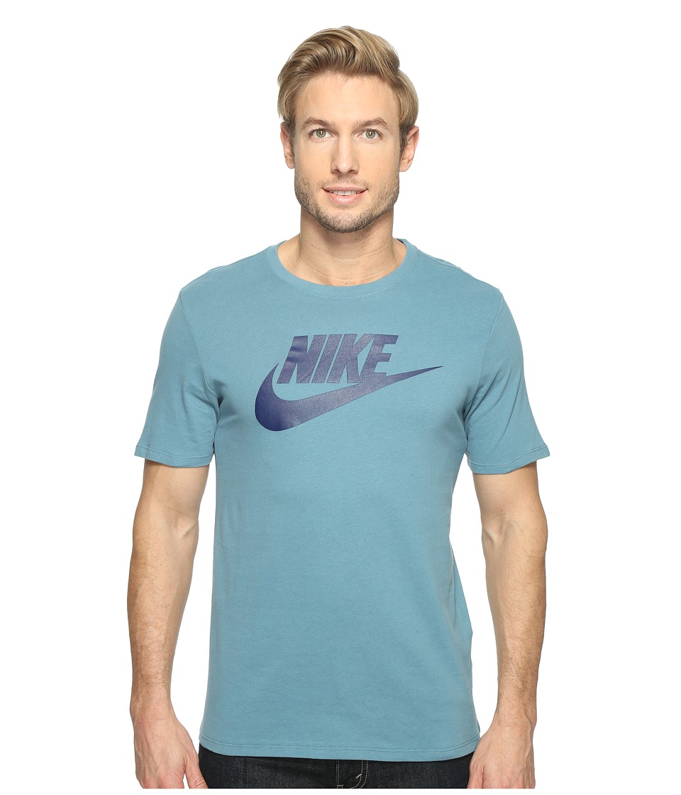 Nike Futura Icon S/S Tee (Smokey Blue/Binary Blue) Men