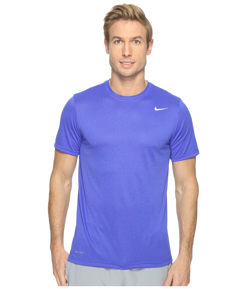 Nike Legend 2.0 Short Sleeve Tee (Paramount Blue/Matte Silver) Men