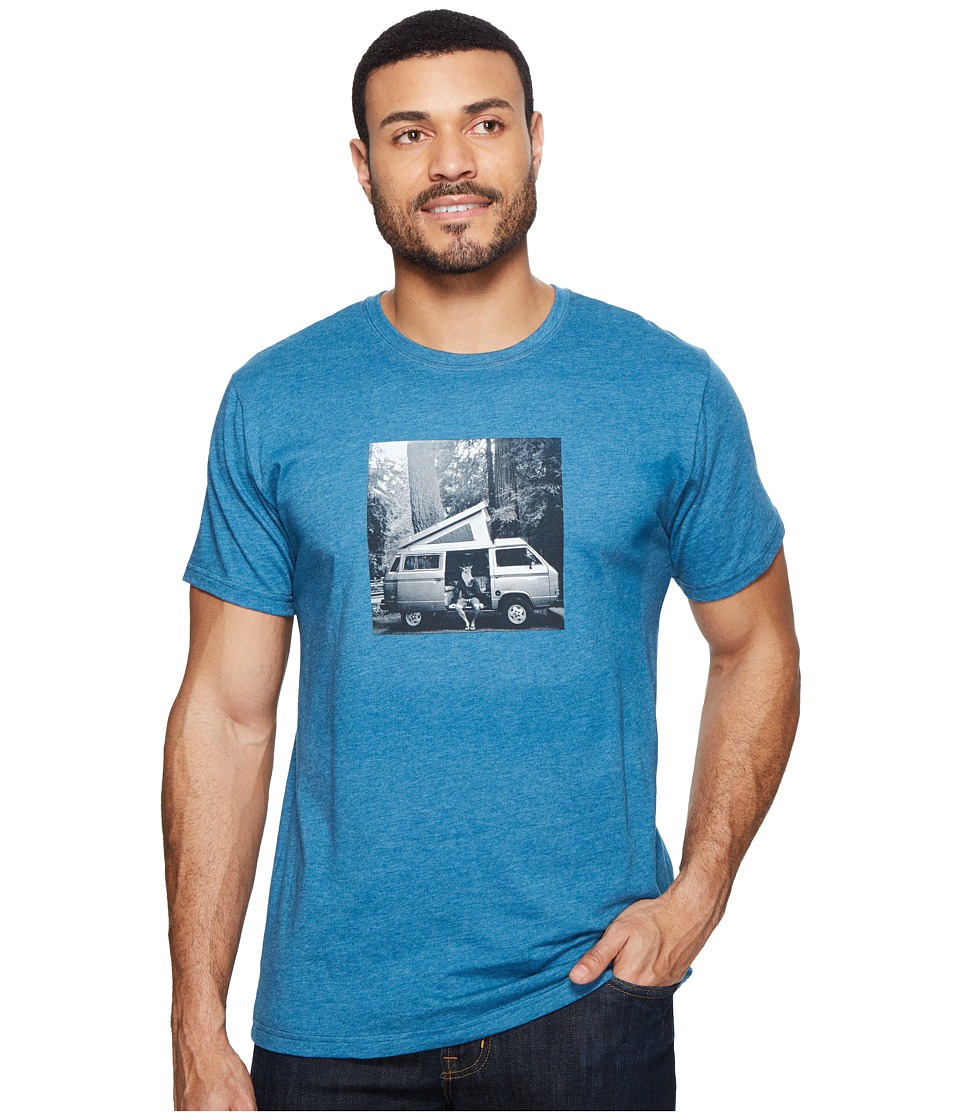Mountain Hardwear A Man and His Van Tee (Heather Phoenix Blue) Men