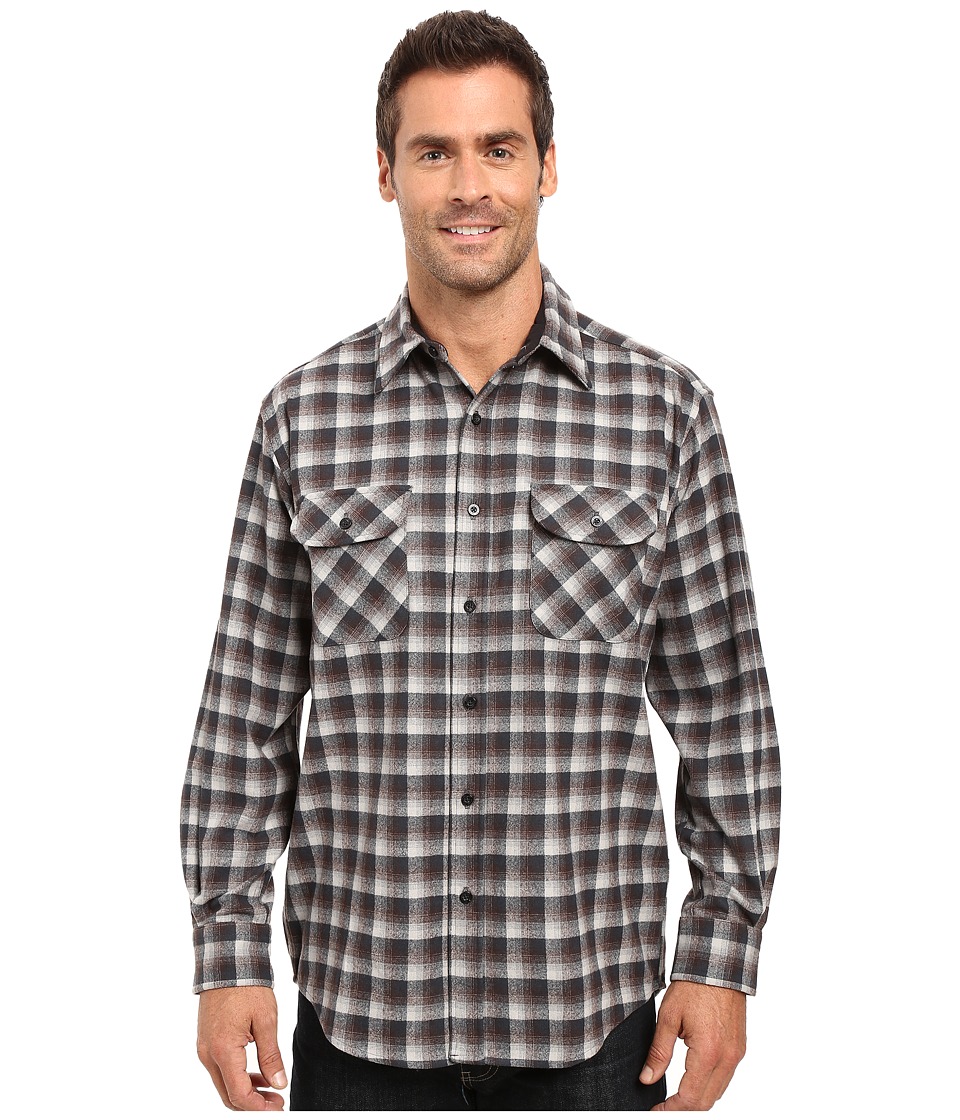 Pendleton Merino Shirt (Grey Plaid) Men