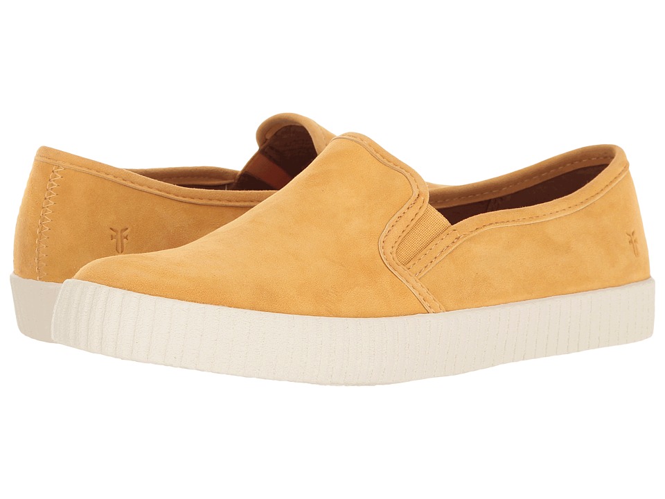 Frye Camille Slip (Yellow Suede) Women