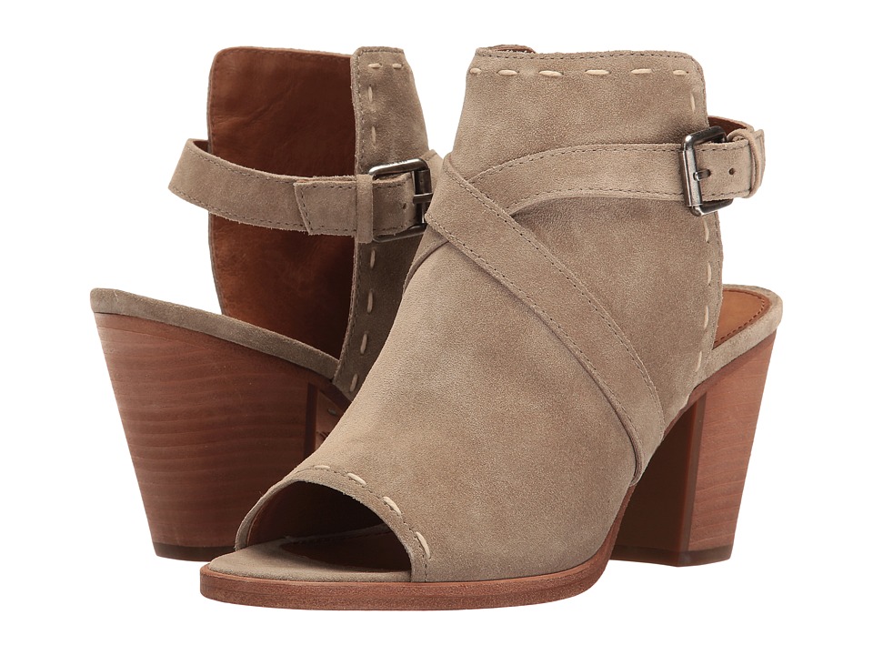 Frye Dani Pickstitch Shield (Ash Soft Oiled Suede) Women