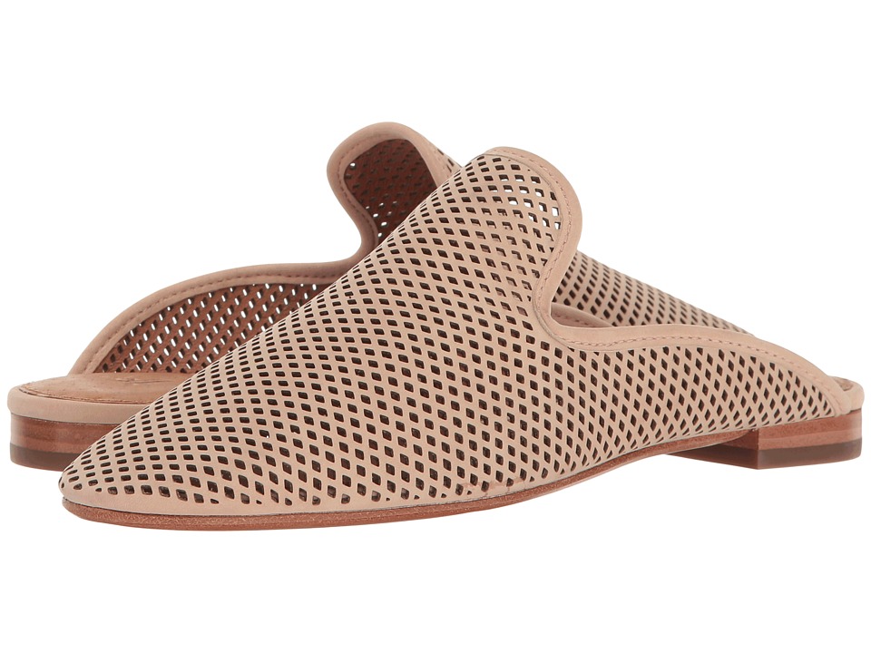 Frye Gwen Perf Slide (Blushed Oiled Nubuck) Women