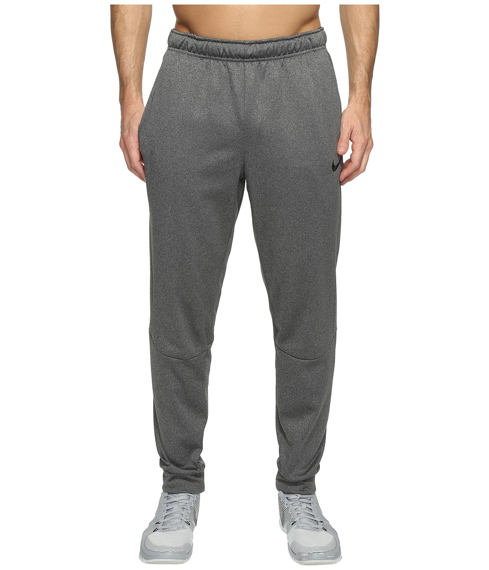 Nike Therma Tapered Training Pant (Charcoal Heather/Black) Men