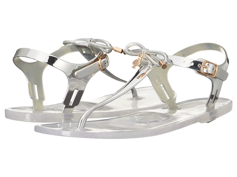 Kate Spade New York Fanley (Silver Metallic Rubber/Specchio) Women
