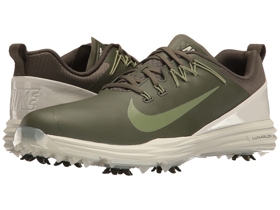 Nike Golf Lunar Command 2 (Cargo Khaki/Palm Green/Light Bone) Men