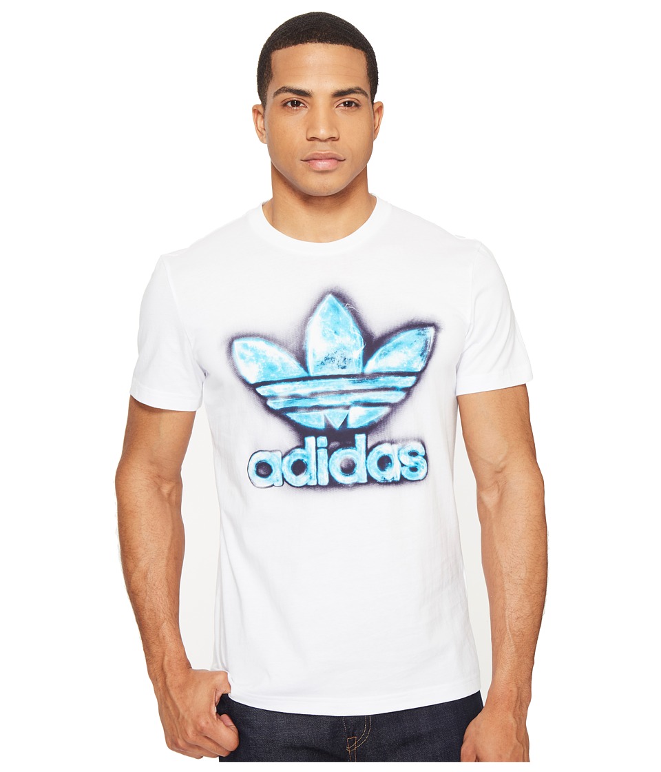 adidas Originals Trefoil Graphic Tee 3 (White) Men