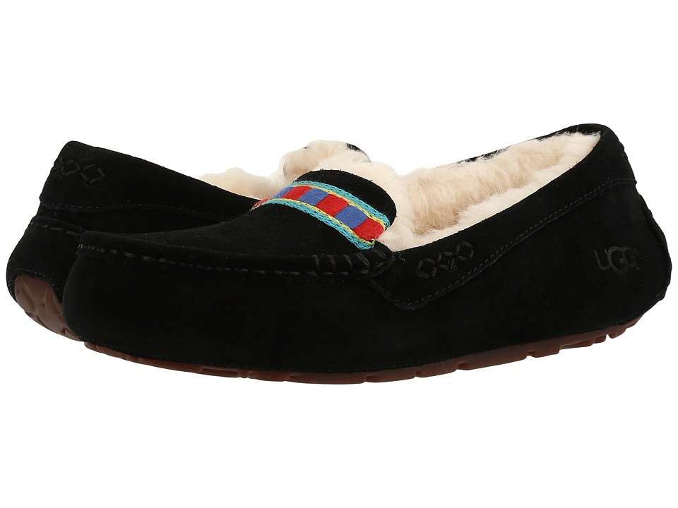 UGG Ansley Embroidery (Black) Women
