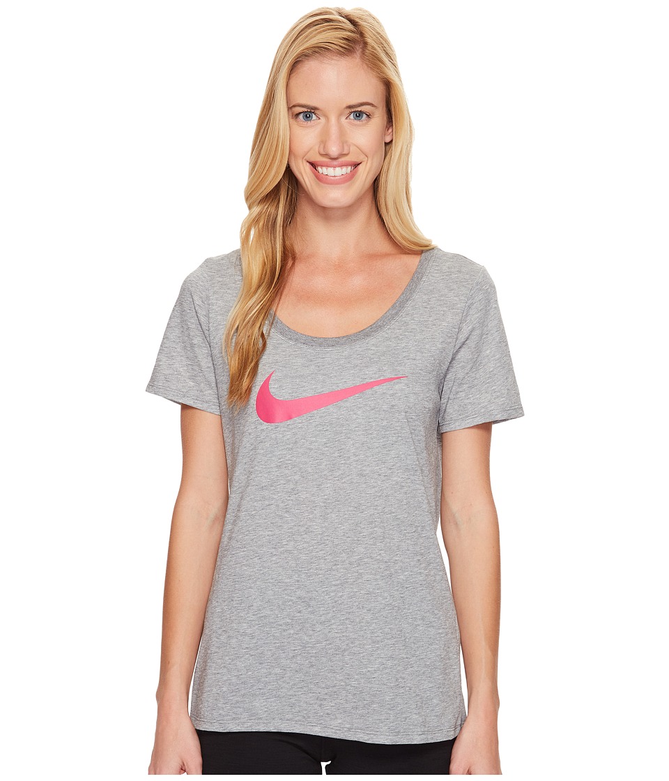 Nike Dry Tee (Carbon Heather) Women
