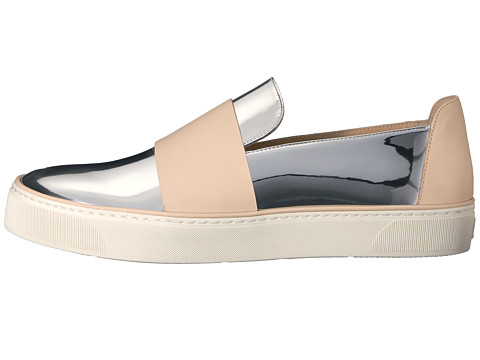 stuart weitzman metallic sneakers