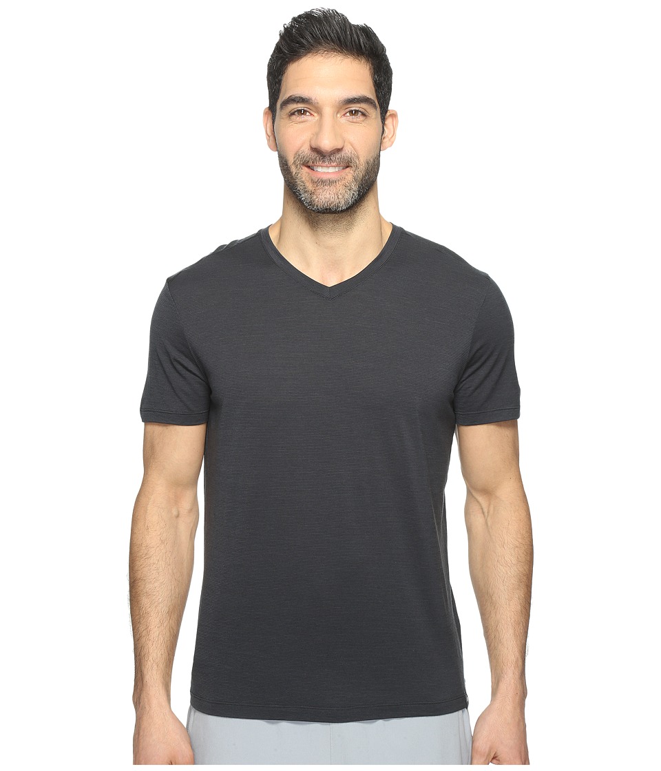 Smartwool Merino 150 Pattern V-Neck (Charcoal) Men