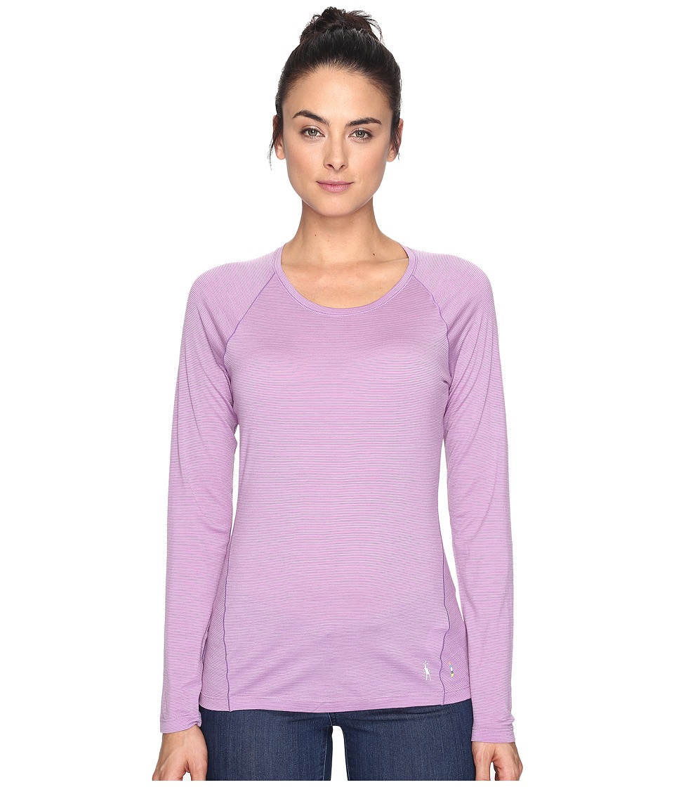Smartwool Merino 150 Baselayer Pattern Long Sleeve (Lilac) Women