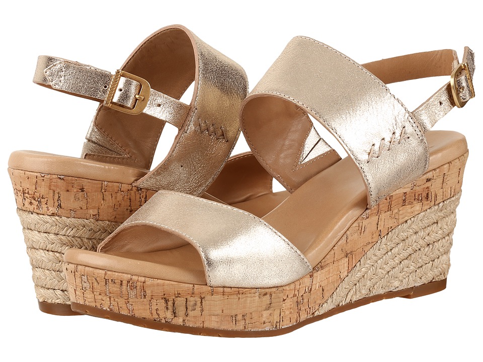 UGG Elena Metallic (Gold) Women