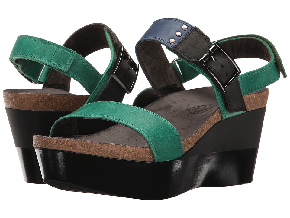 Naot Footwear Alpha (Oily Emerald Nubuck/Oily Blue Nubuck/Oily Coal Nubuck) Women