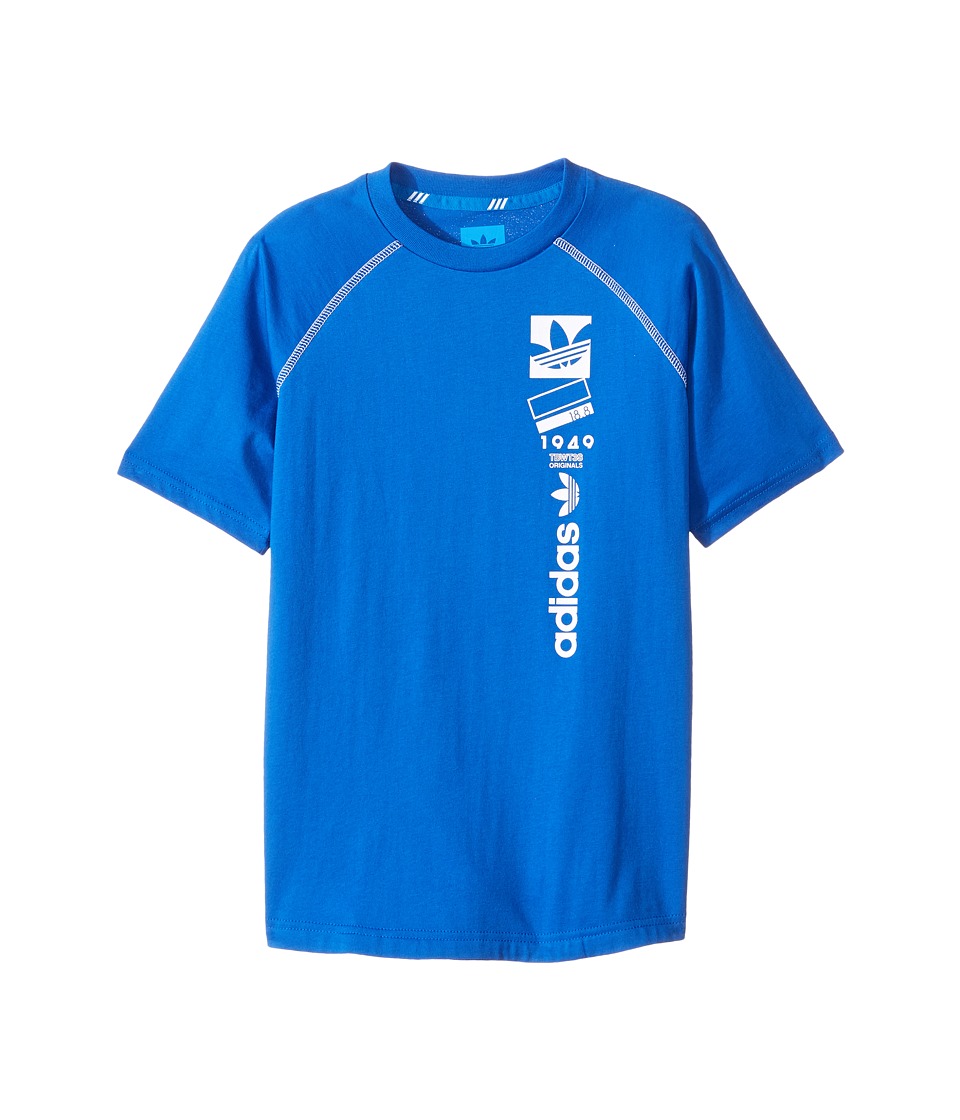 adidas Originals Kids Future Linear (Little Kids/Big Kids) (Blue) Boy