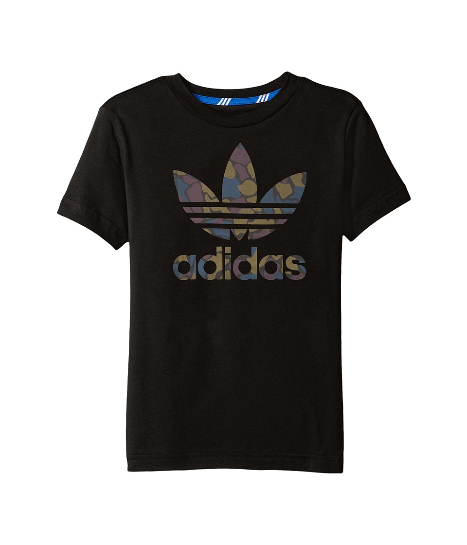 adidas Originals Kids Future Camo (Little Kids/Big Kids) (Black) Boy