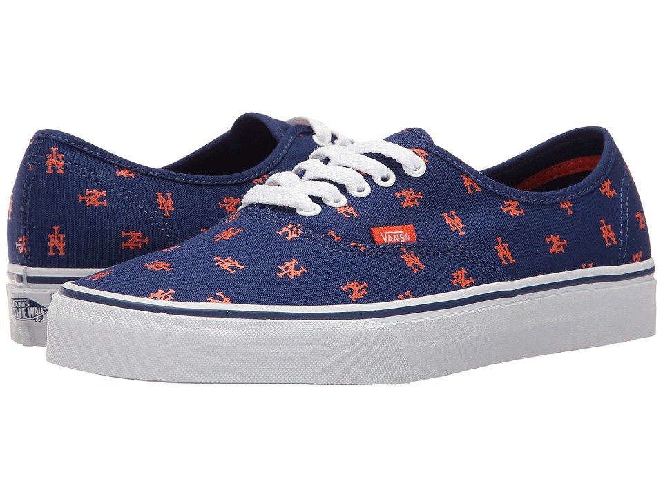 Vans Authentic x MLB ((MLB) New York Mets/Blue) Shoes