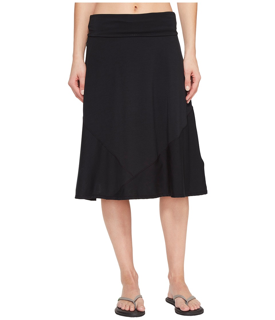 ExOfficio Wanderlux Convertible Skirt (Black) Women