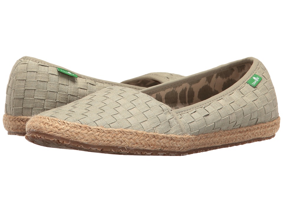 Sanuk Basket Case (Olive Khaki) Women