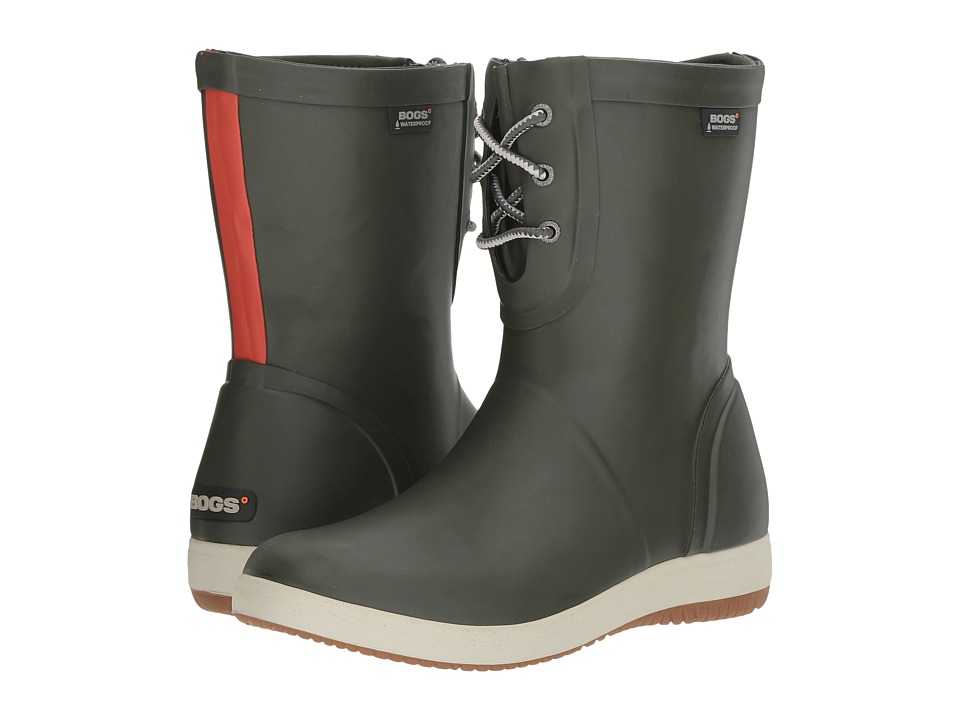 Bogs Quinn Lace Boot (Loden) Women