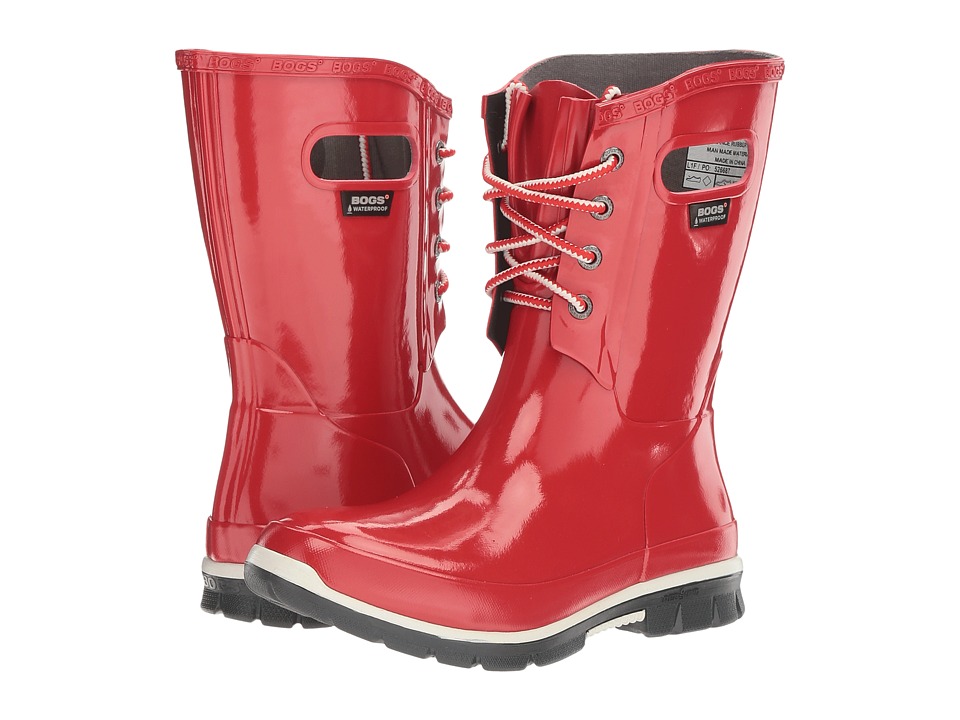 Bogs Amanda 4-Eye Boot (Red) Women