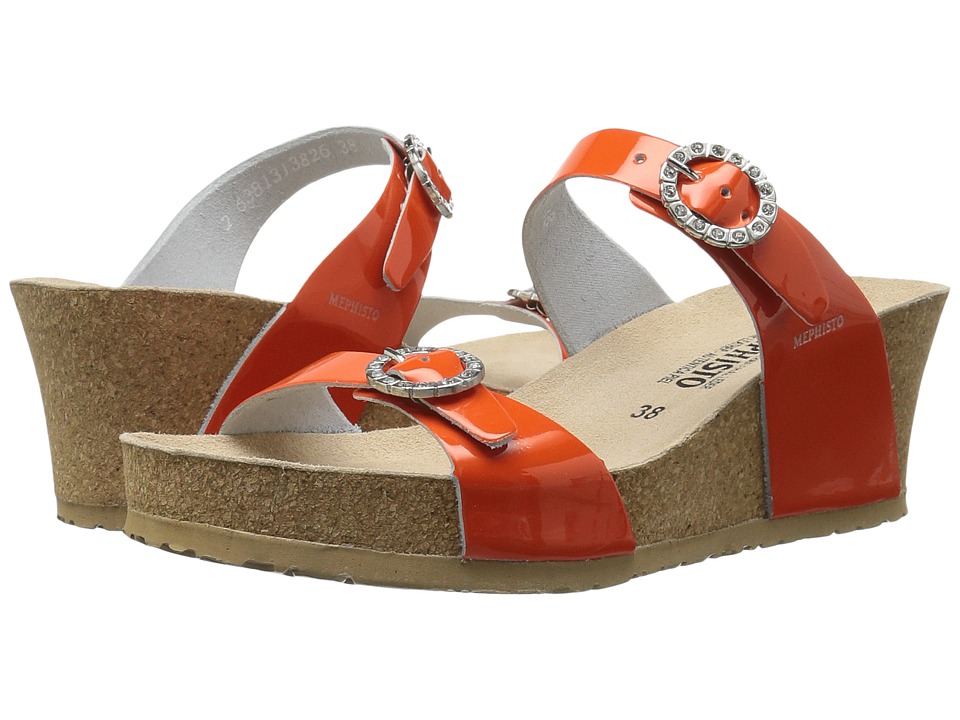 Mephisto Lidia (Orange Patent) Women