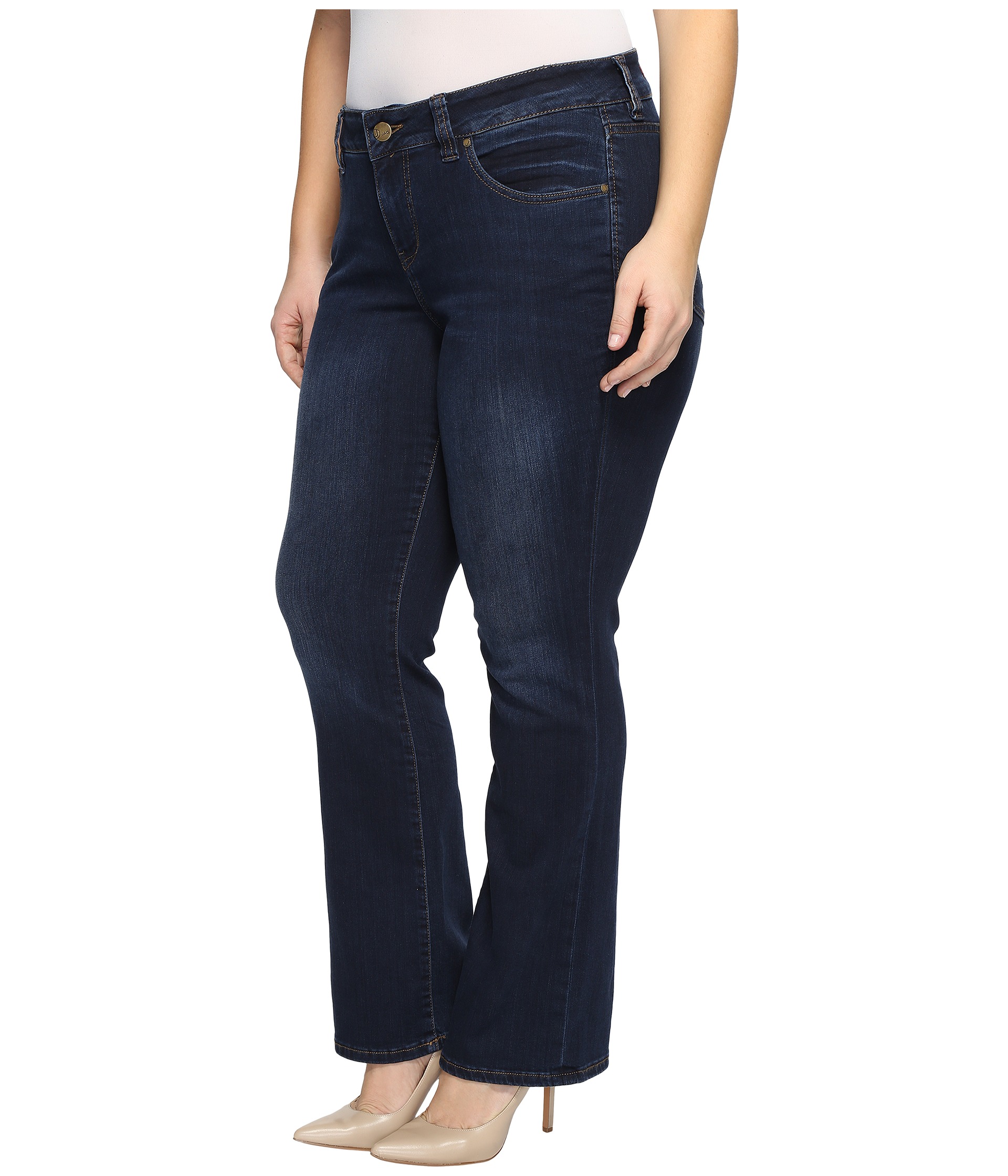 jag jeans plus size plus size atwood boot in platinum jag size chart