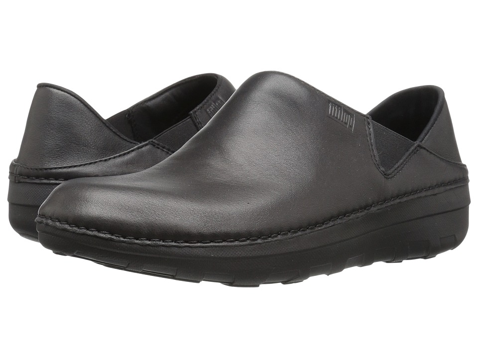 FitFlop - Superloafer Leather (All Black) Women