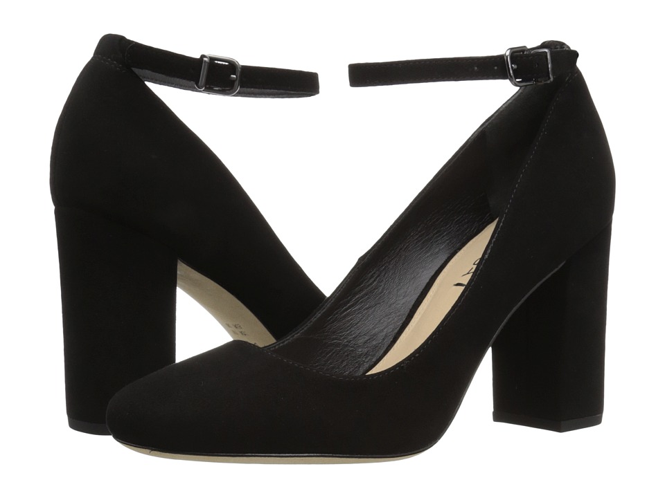 Via Spiga - Selita (Black Suede) High Heels