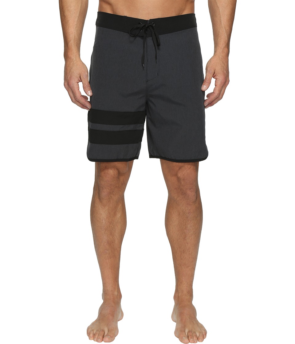 Hurley Phanton Block Party Heather 2.0 (Black) Men