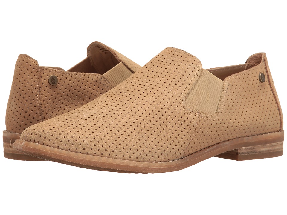 Hush Puppies Analise Clever (Light Tan Suede Perf) Women