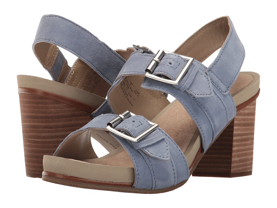 Hush Puppies Leonie Mariska (Powder Blue Suede) Women