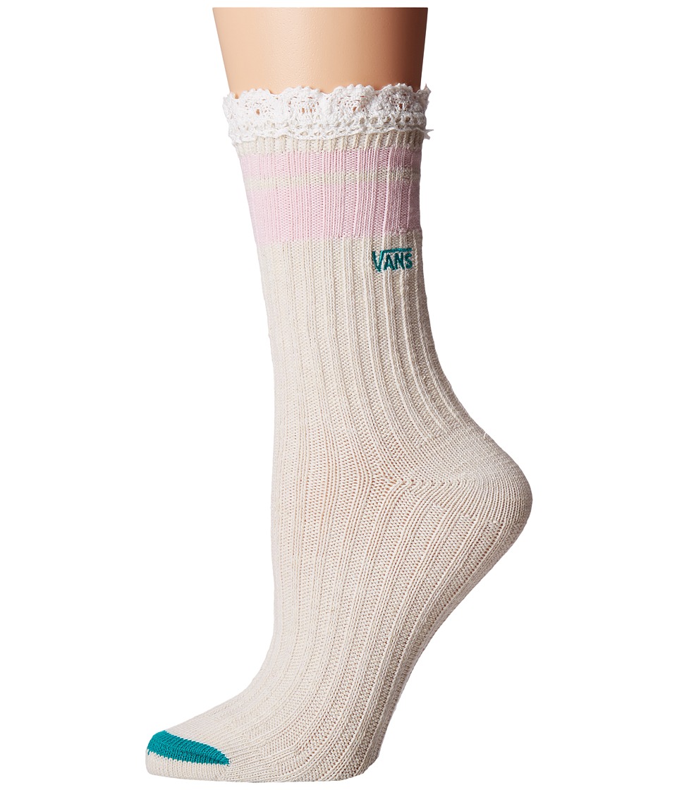 Vans Girly Crew 1-Pack (White Sand) Women